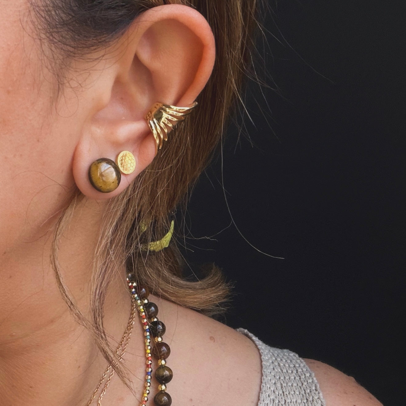 Stone Earrings