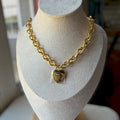 Tiff heart necklace