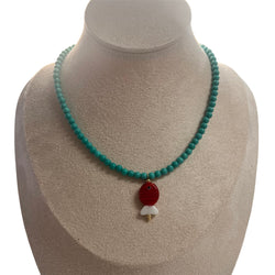 Pez rojo Necklace