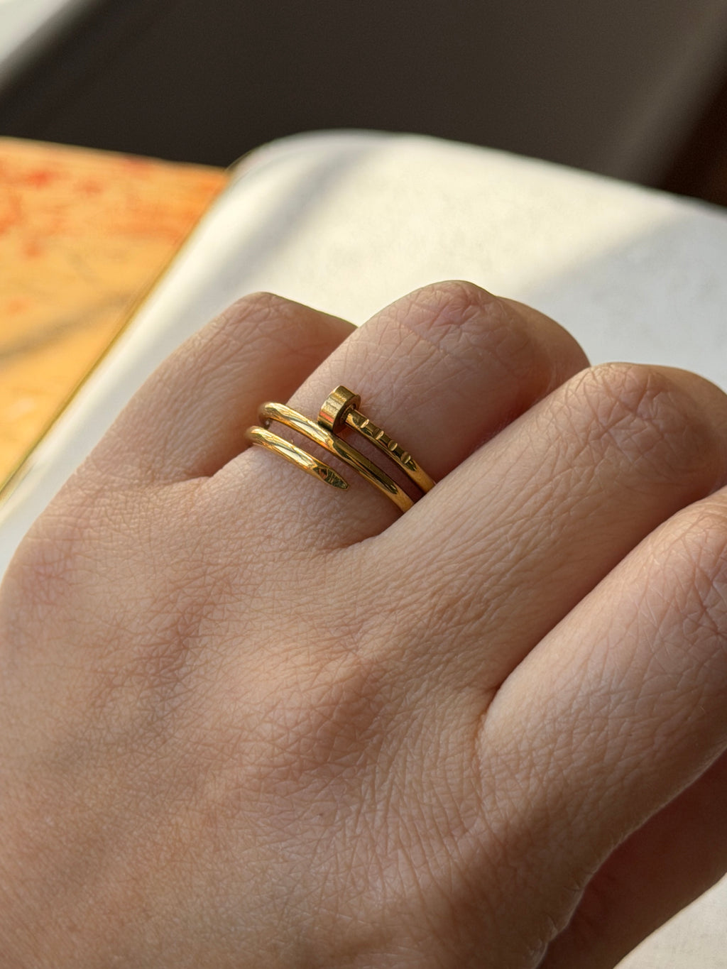 Doble Nail Ring