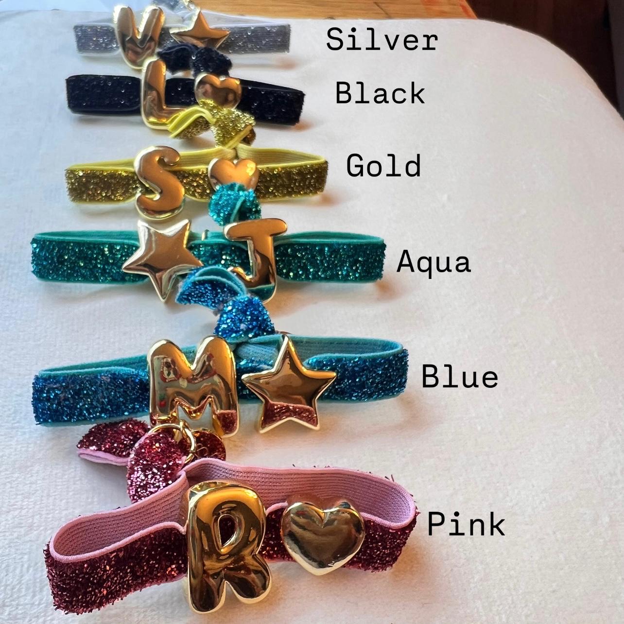 Initial Elastic Bracelet