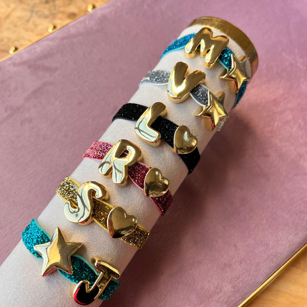 Initial Elastic Bracelet