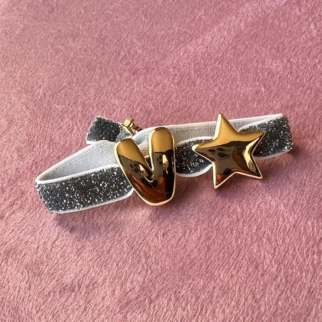 Initial Elastic Bracelet