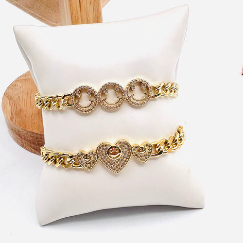 Happy Face Bracelet