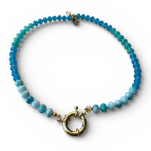 Blue Candy Necklace