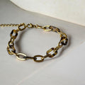 Peper clip ojo de tigre bracelet