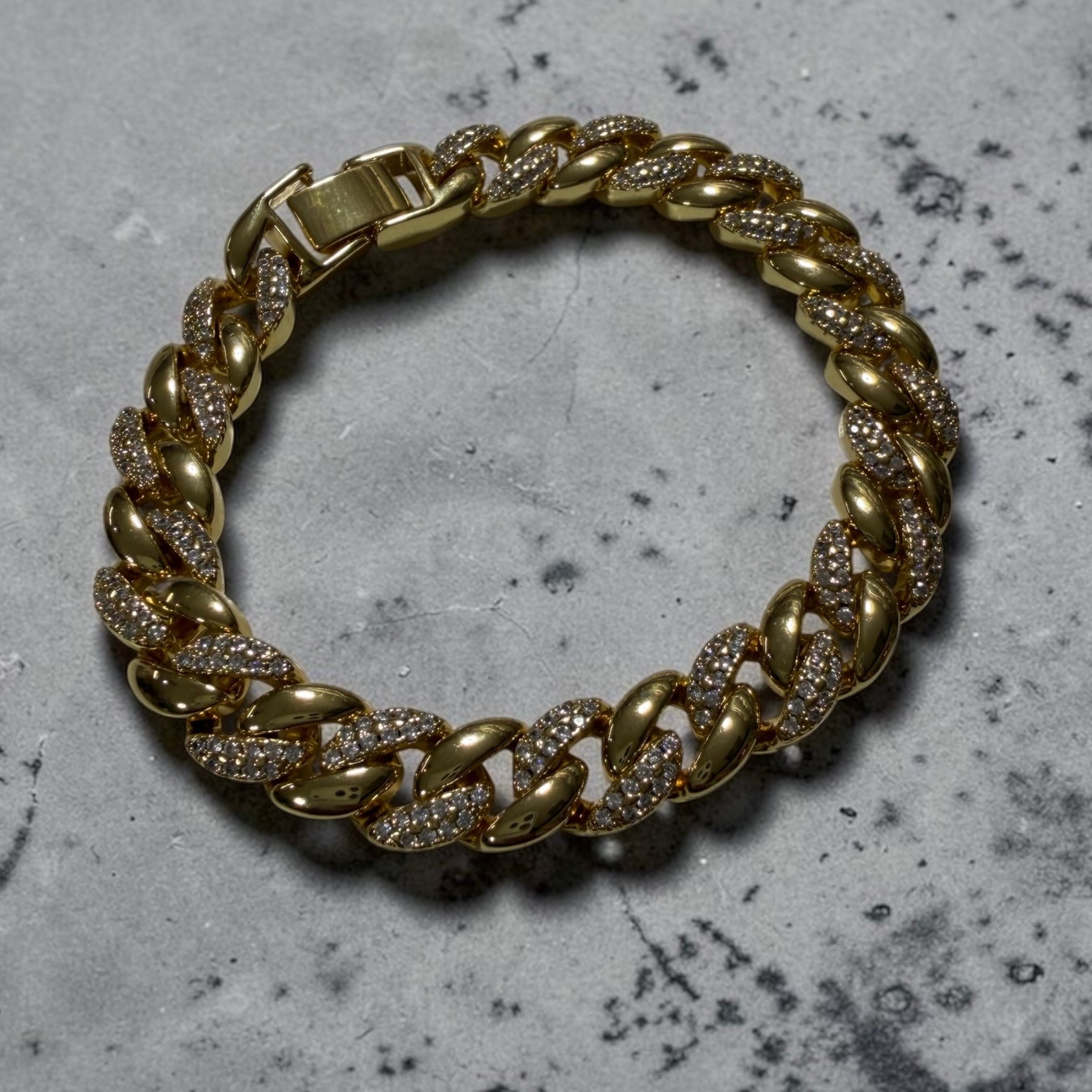 Full circonia Cuban bracelet