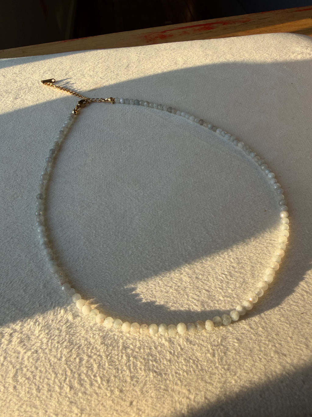 Mini natural stone necklace