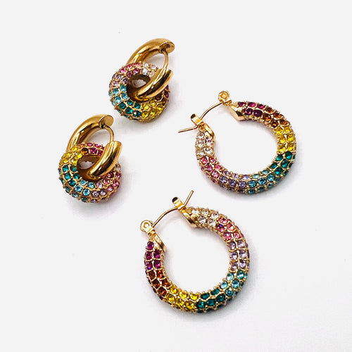 Elegant colors Earring