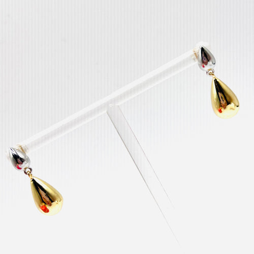 Bicolor Gota Earring