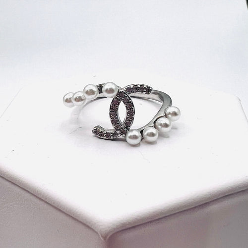 C Ring gold and Silver