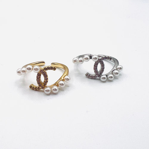 C Ring gold and Silver
