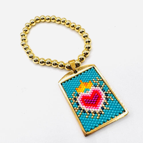 Big charm miyuki Bracelet