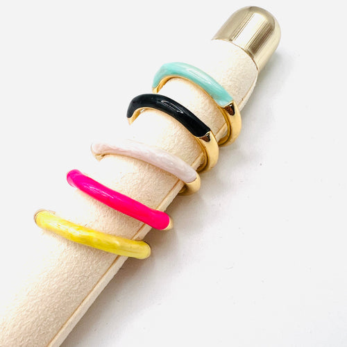 Enamel full color Ring