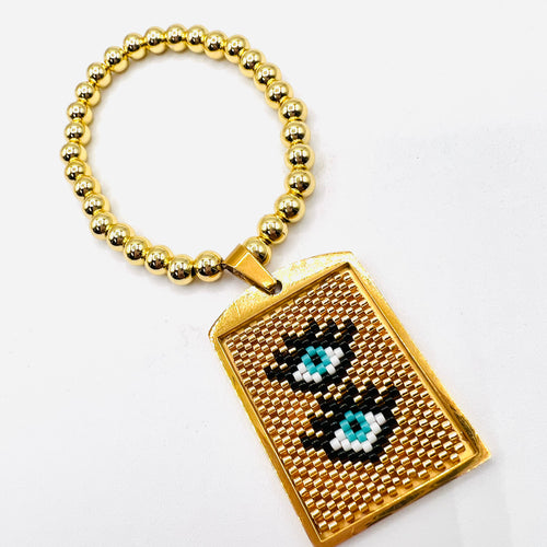 Big charm miyuki Bracelet