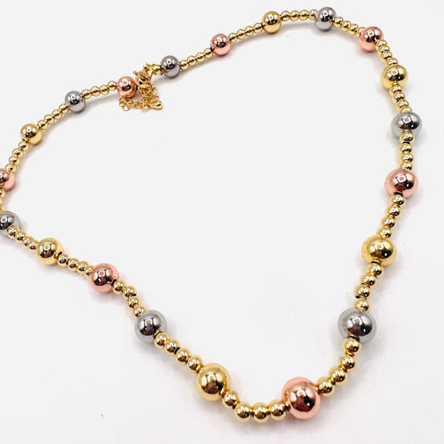 Mix balín Necklace Bracelet