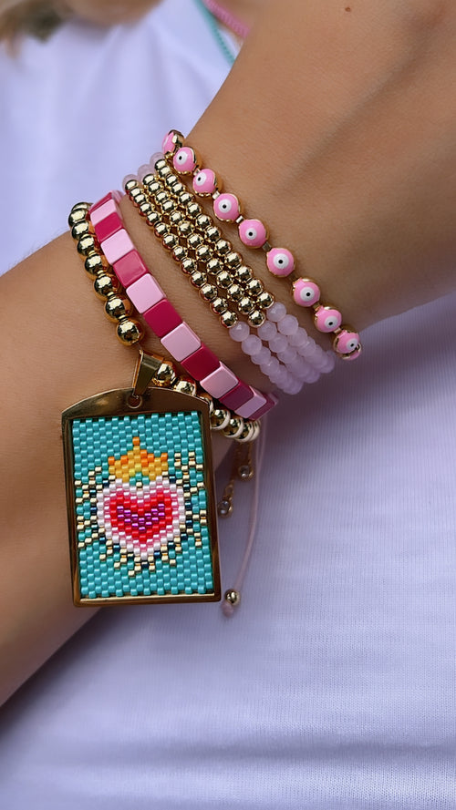 Big charm miyuki Bracelet