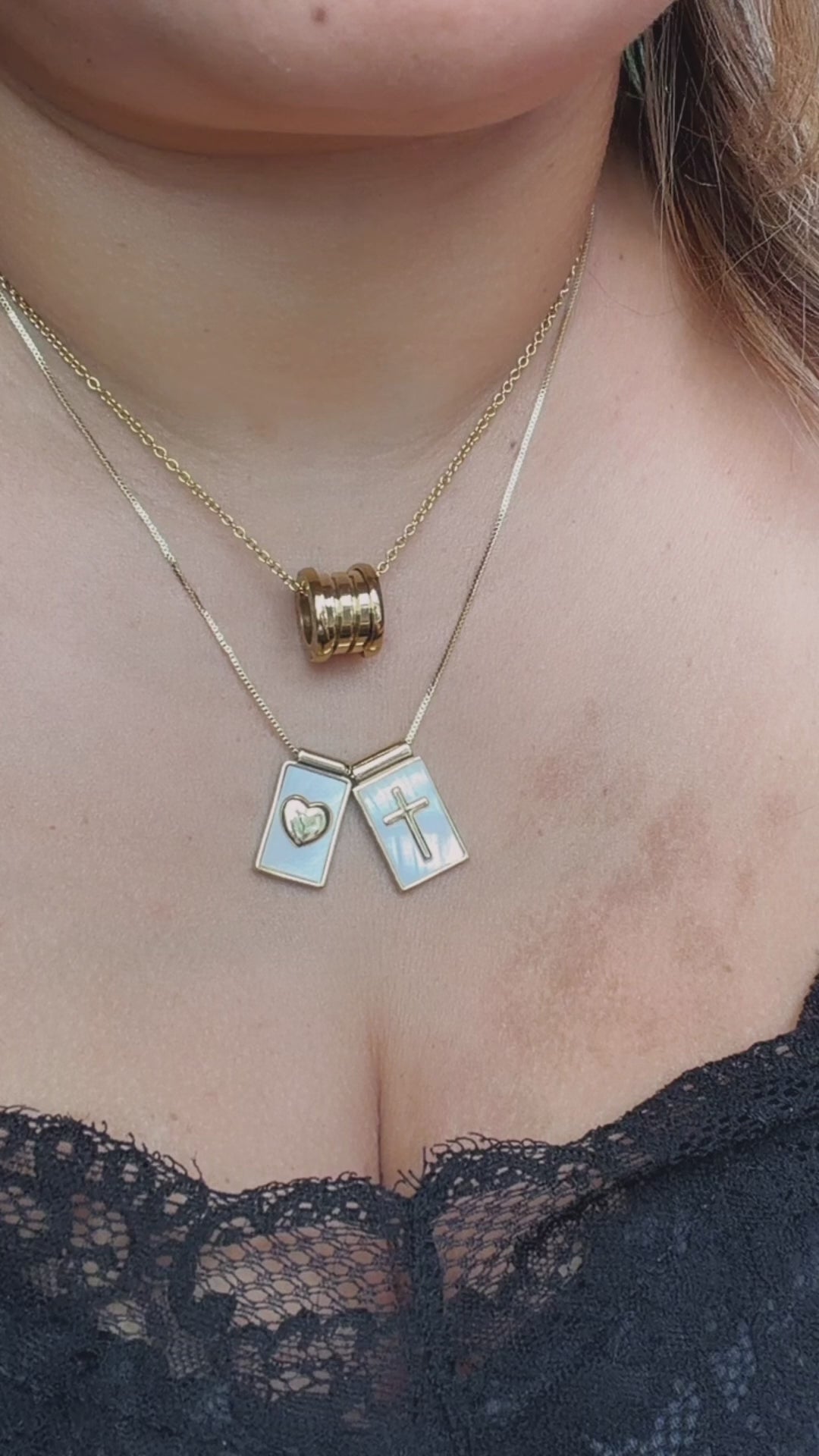 B necklace