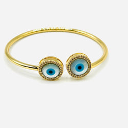 Gold Eye Bracelet
