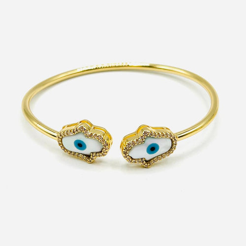 Gold Eye Bracelet