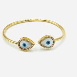 Gold Eye Bracelet