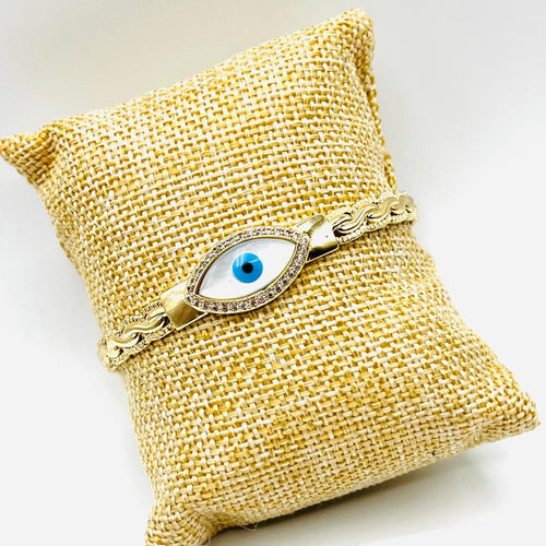 New Eye Gold Bracelet