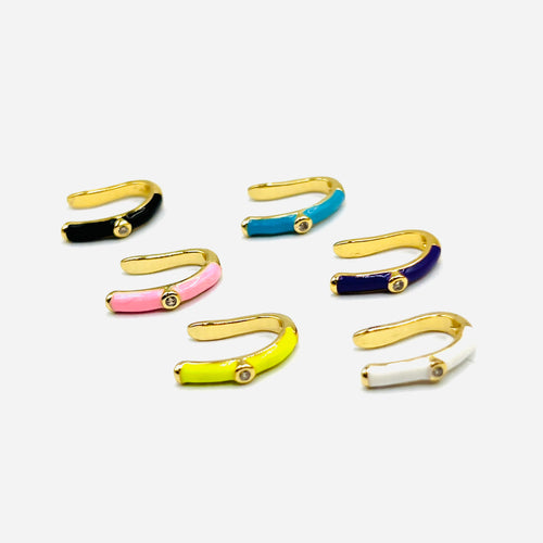 Cristal colors earcuff