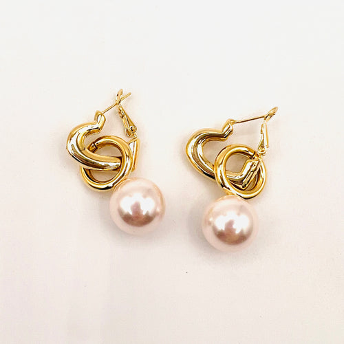 Heart Perla Earring