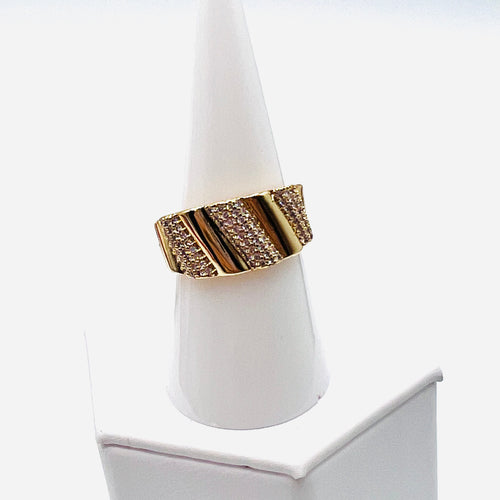 New franja Circon Ring