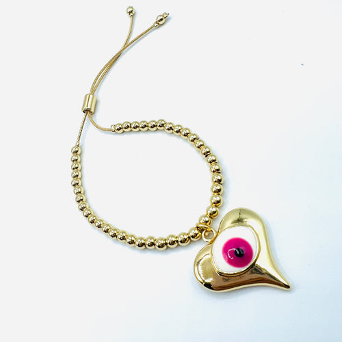 Big heart balín Bracelet
