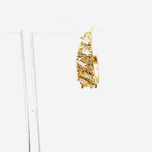 Cristal circon earring