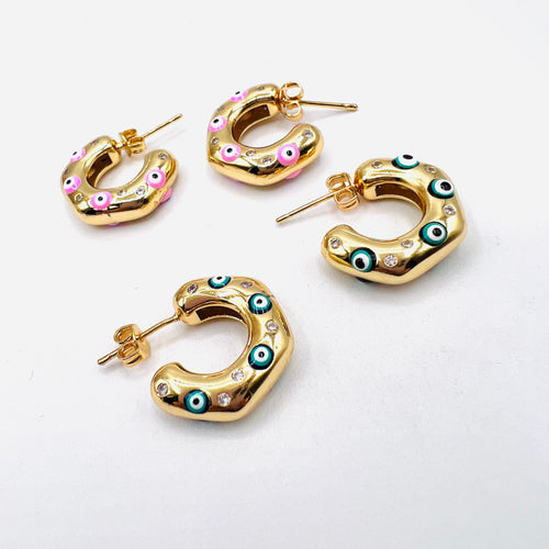 Eye argolla Earring