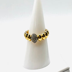 Gold and Silver Ring