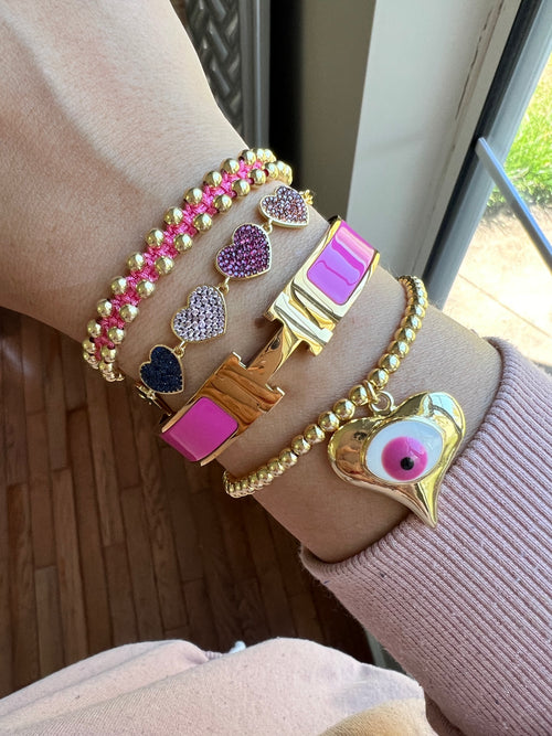 Big heart balín Bracelet