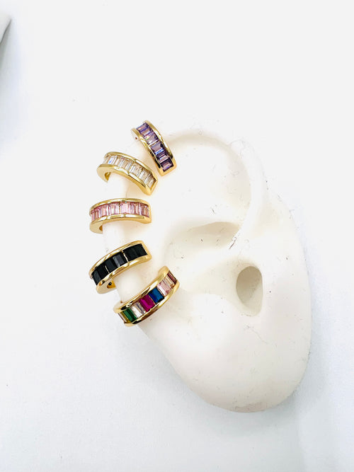 Full cristal earcuff