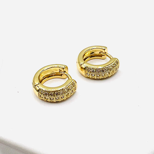 Mini circon hoops Earring