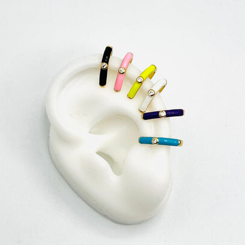 Cristal colors earcuff