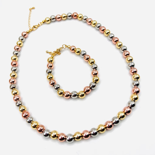 Trío de color Necklace