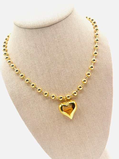 Heart balín Necklace